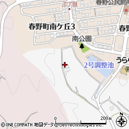 高知県高知市春野町内ノ谷1035周辺の地図