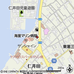 四国銀行三里支店周辺の地図