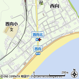 和歌山県東牟婁郡串本町西向828周辺の地図