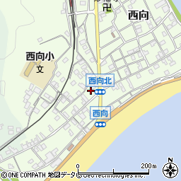 和歌山県東牟婁郡串本町西向758周辺の地図