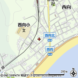 和歌山県東牟婁郡串本町西向705周辺の地図