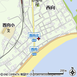和歌山県東牟婁郡串本町西向824周辺の地図