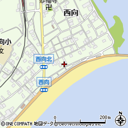 和歌山県東牟婁郡串本町西向822周辺の地図