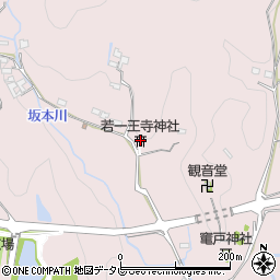 若一王寺神社周辺の地図