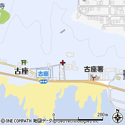 和歌山県東牟婁郡串本町古座519-3周辺の地図