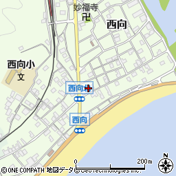 和歌山県東牟婁郡串本町西向764周辺の地図