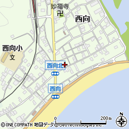 和歌山県東牟婁郡串本町西向765周辺の地図