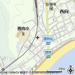 和歌山県東牟婁郡串本町西向691周辺の地図