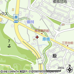 西鉄バス二日市株式会社原支社周辺の地図