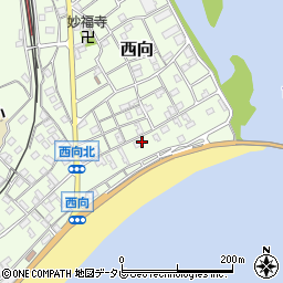 和歌山県東牟婁郡串本町西向814周辺の地図