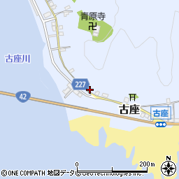 和歌山県東牟婁郡串本町古座311周辺の地図