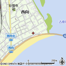和歌山県東牟婁郡串本町西向808周辺の地図