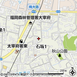 株式会社エム・ケー・コンサルタント太宰府支店周辺の地図