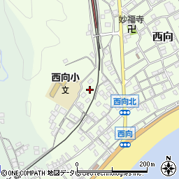 和歌山県東牟婁郡串本町西向660周辺の地図