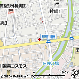 スシロー那珂川店周辺の地図