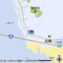 和歌山県東牟婁郡串本町古座309-4周辺の地図