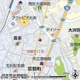 愛媛県大洲市常磐町78周辺の地図