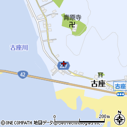 和歌山県東牟婁郡串本町古座309-1周辺の地図