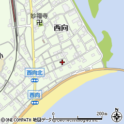 和歌山県東牟婁郡串本町西向774周辺の地図