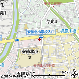 株式会社ふくや　那珂川店周辺の地図