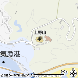 ショートステイ上野山にしき園周辺の地図
