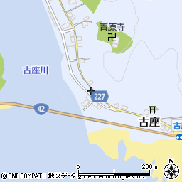 和歌山県東牟婁郡串本町古座307周辺の地図