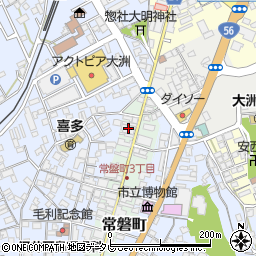 愛媛県大洲市常磐町48周辺の地図