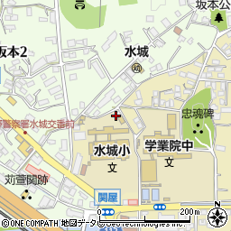 太宰府市役所　太宰府市立水城小学校第二学童保育所周辺の地図