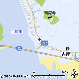 和歌山県東牟婁郡串本町古座305周辺の地図