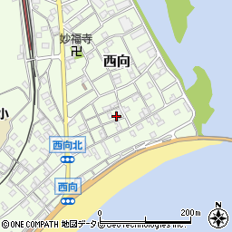 和歌山県東牟婁郡串本町西向541周辺の地図
