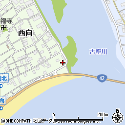 和歌山県東牟婁郡串本町西向795周辺の地図