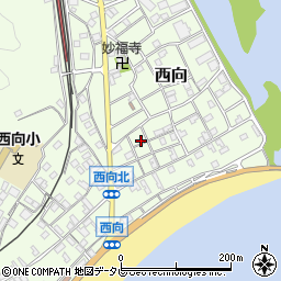 和歌山県東牟婁郡串本町西向552周辺の地図