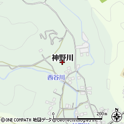 和歌山県東牟婁郡串本町神野川周辺の地図