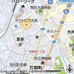 愛媛県大洲市常磐町50周辺の地図