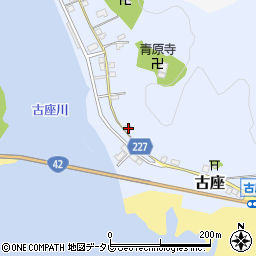 和歌山県東牟婁郡串本町古座296周辺の地図