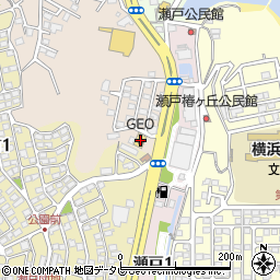 ゲオ高知横浜店周辺の地図