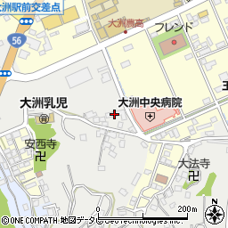 フロンティア薬局大洲中央店周辺の地図