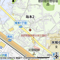 セブンイレブン太宰府坂本店周辺の地図
