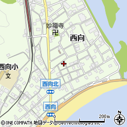 和歌山県東牟婁郡串本町西向529周辺の地図