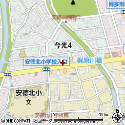 お肉の工場直売所・那珂川店周辺の地図