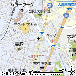 愛媛県大洲市常磐町57周辺の地図
