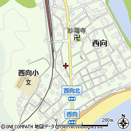 和歌山県東牟婁郡串本町西向575周辺の地図