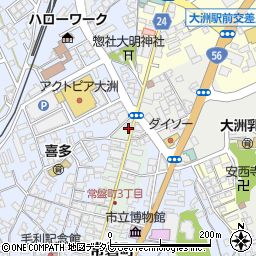 愛媛県大洲市常磐町58周辺の地図
