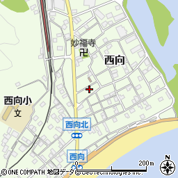 和歌山県東牟婁郡串本町西向548周辺の地図