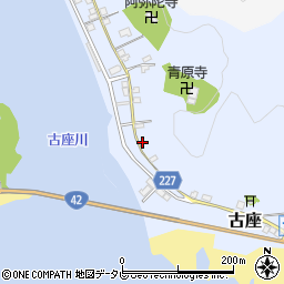 和歌山県東牟婁郡串本町古座260周辺の地図