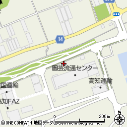 ＪＡ高知県　営農販売事業本部・営農販売管理部・経理担当周辺の地図