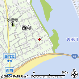 和歌山県東牟婁郡串本町西向782周辺の地図