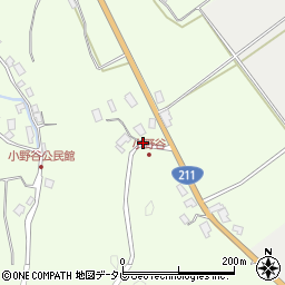福岡県嘉麻市小野谷253周辺の地図
