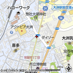 愛媛県大洲市常磐町61周辺の地図