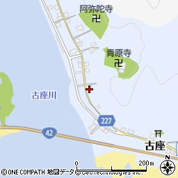 和歌山県東牟婁郡串本町古座268周辺の地図
